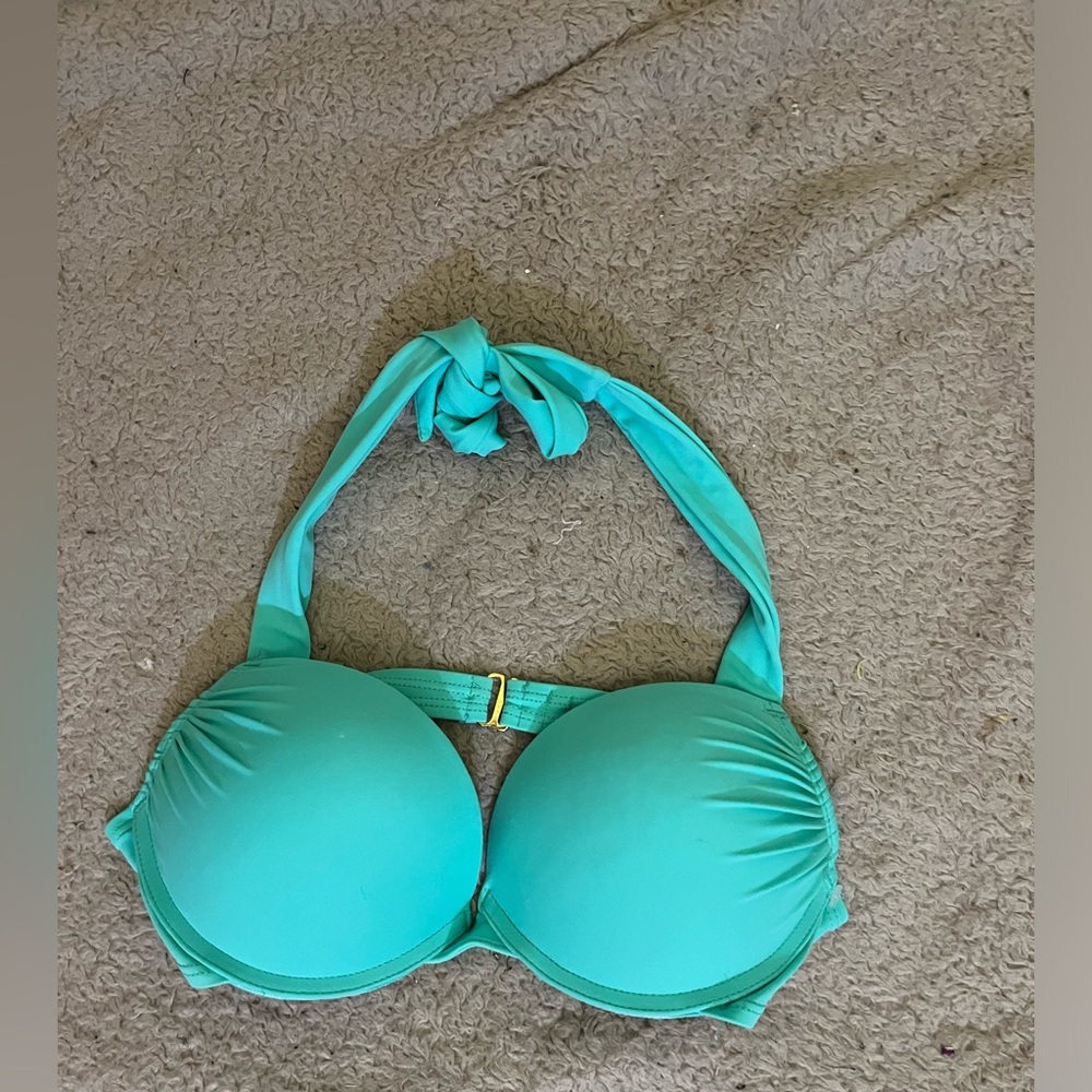 Apollo Swimwear Joyce Leslie Mint Green Bikini Top Size 36 NWT